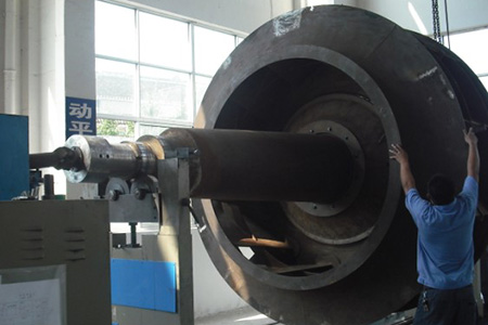 If the speed of the centrifugal fan is not up to the standard check the bearing in time