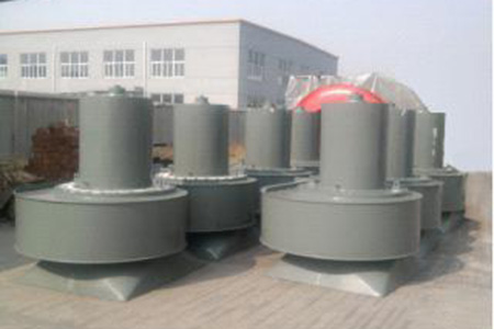 Nitrogen-cooled centrifugal fan for silicon steel wire